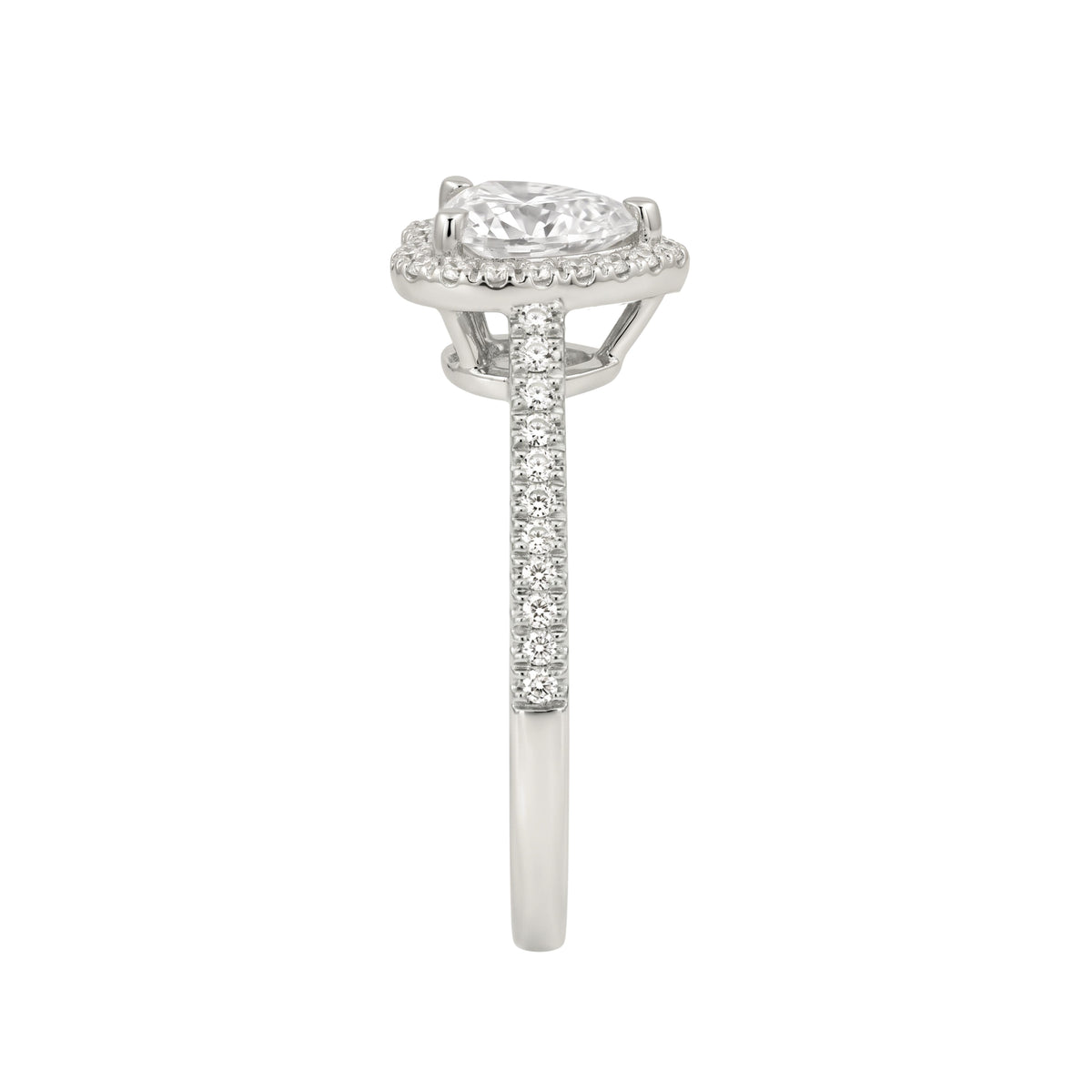 Halo Engagement Ring