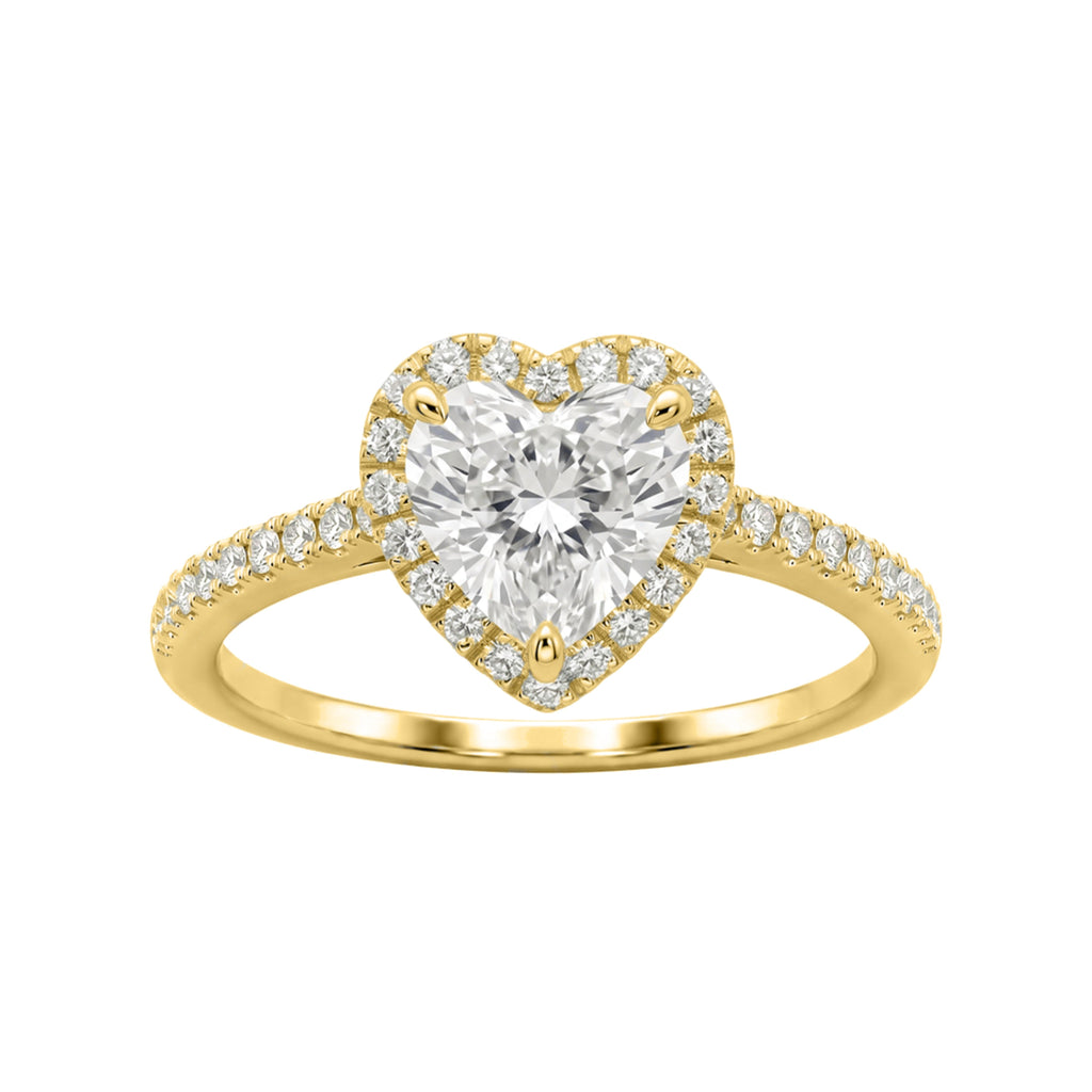 Halo Engagement Ring