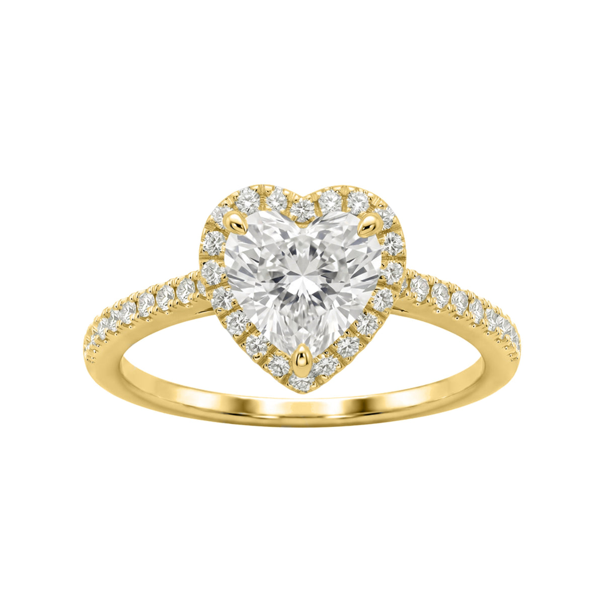 Halo Engagement Ring