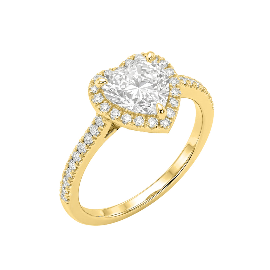 Halo Engagement Ring