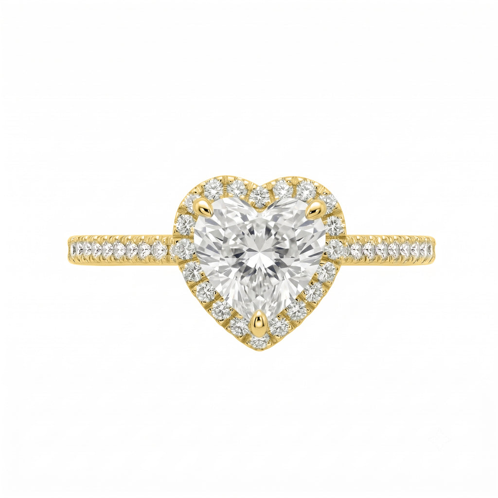 Halo Engagement Ring