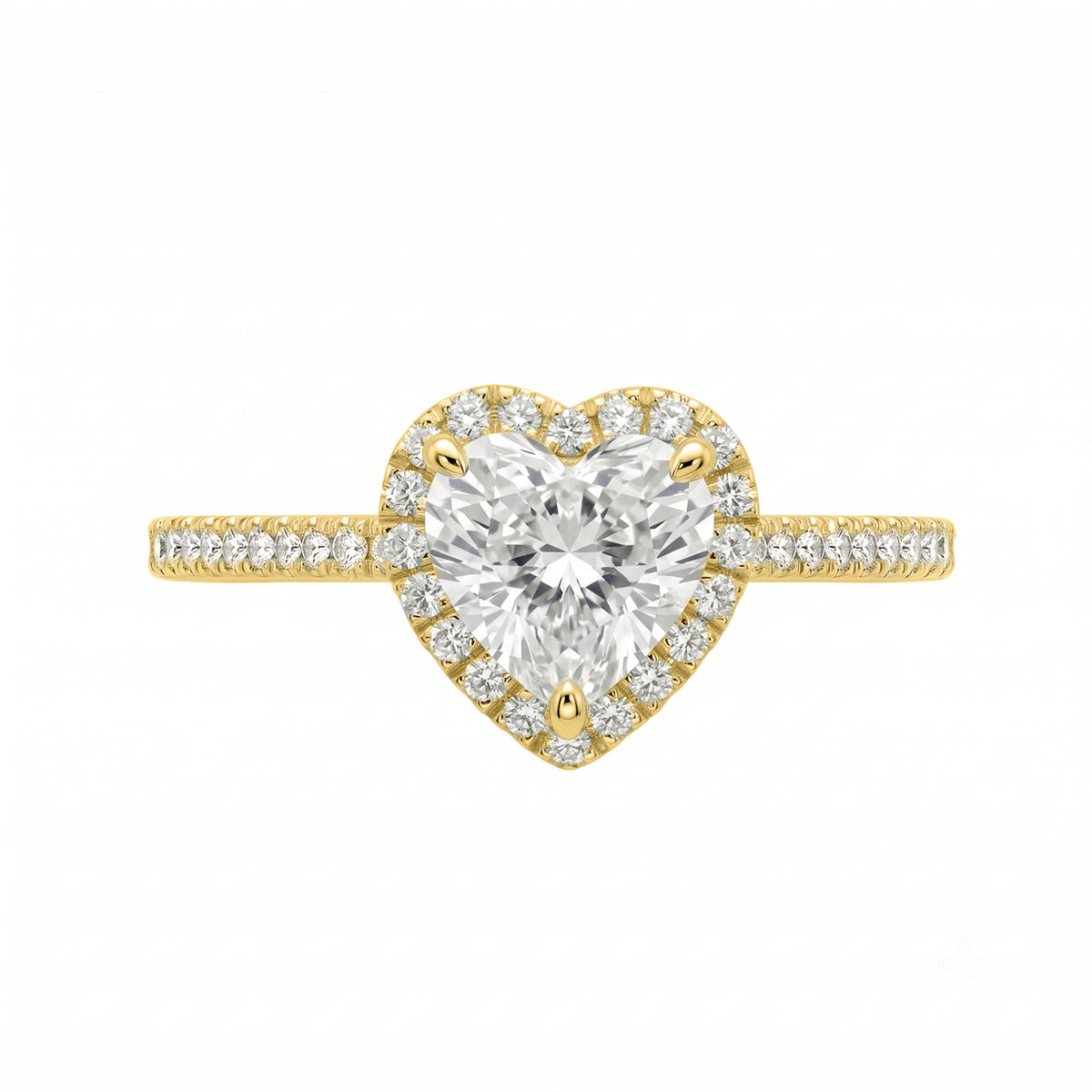 Halo Engagement Ring