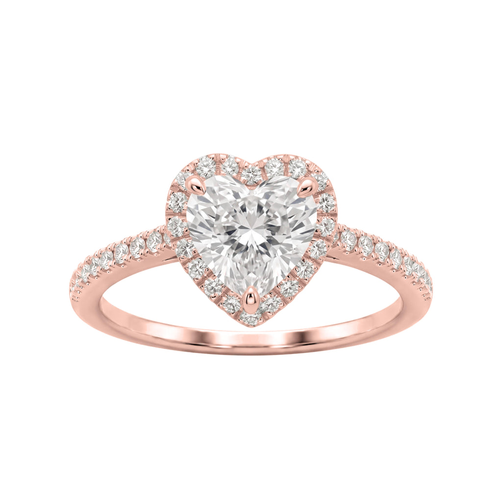 Halo Engagement Ring