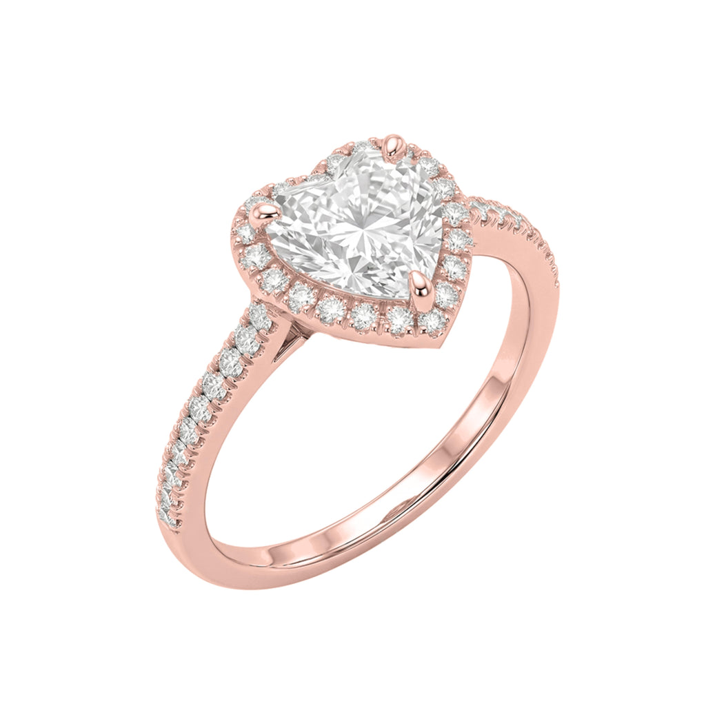 Halo Engagement Ring