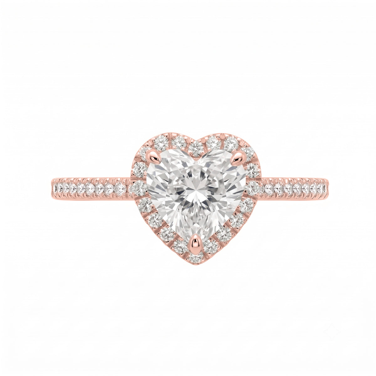 Halo Engagement Ring