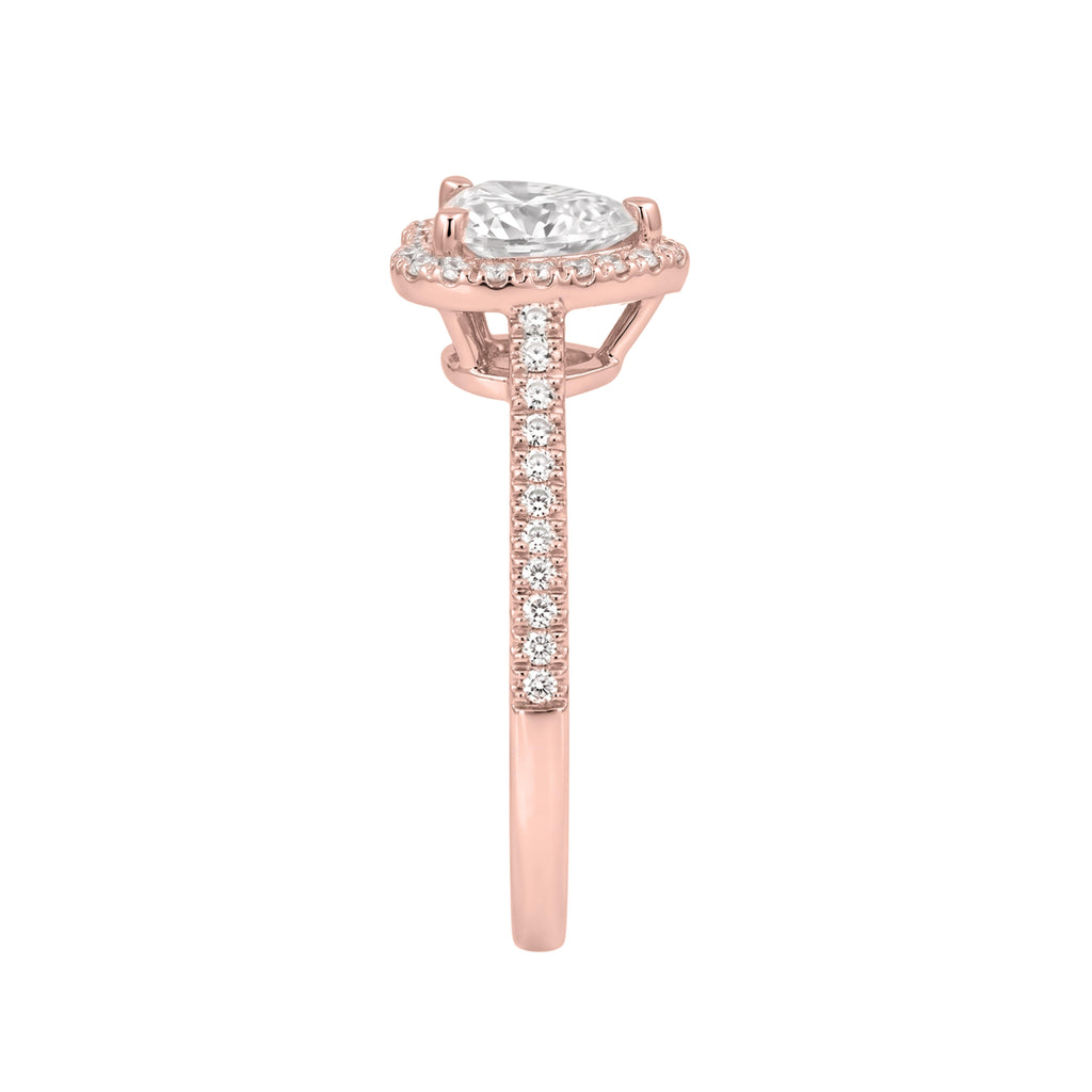 Halo Engagement Ring