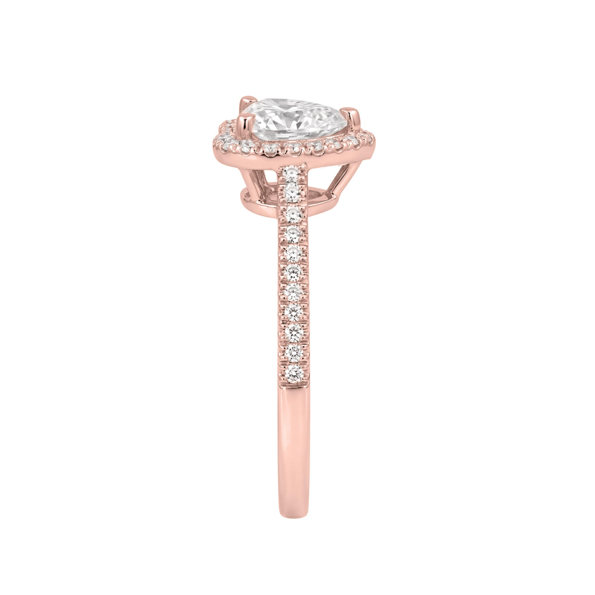 Halo Engagement Ring