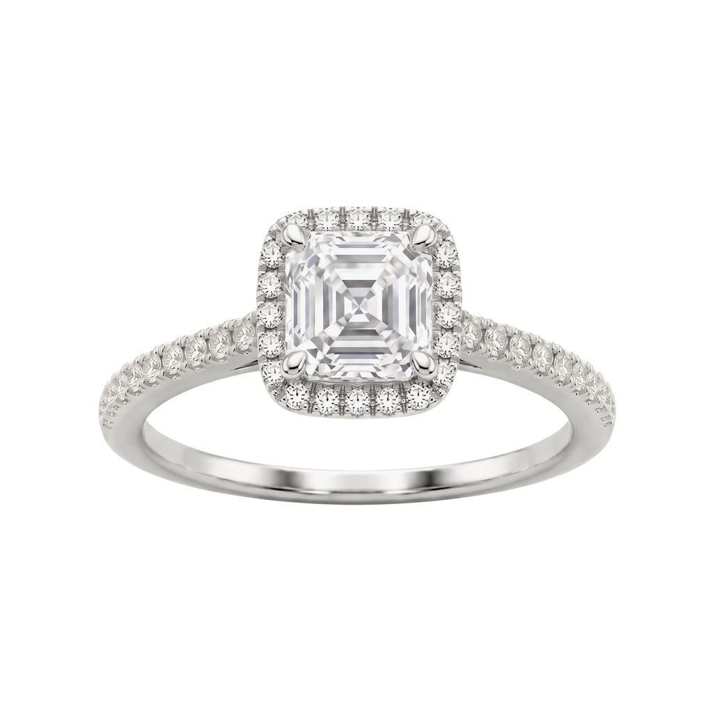 Halo Engagement Ring