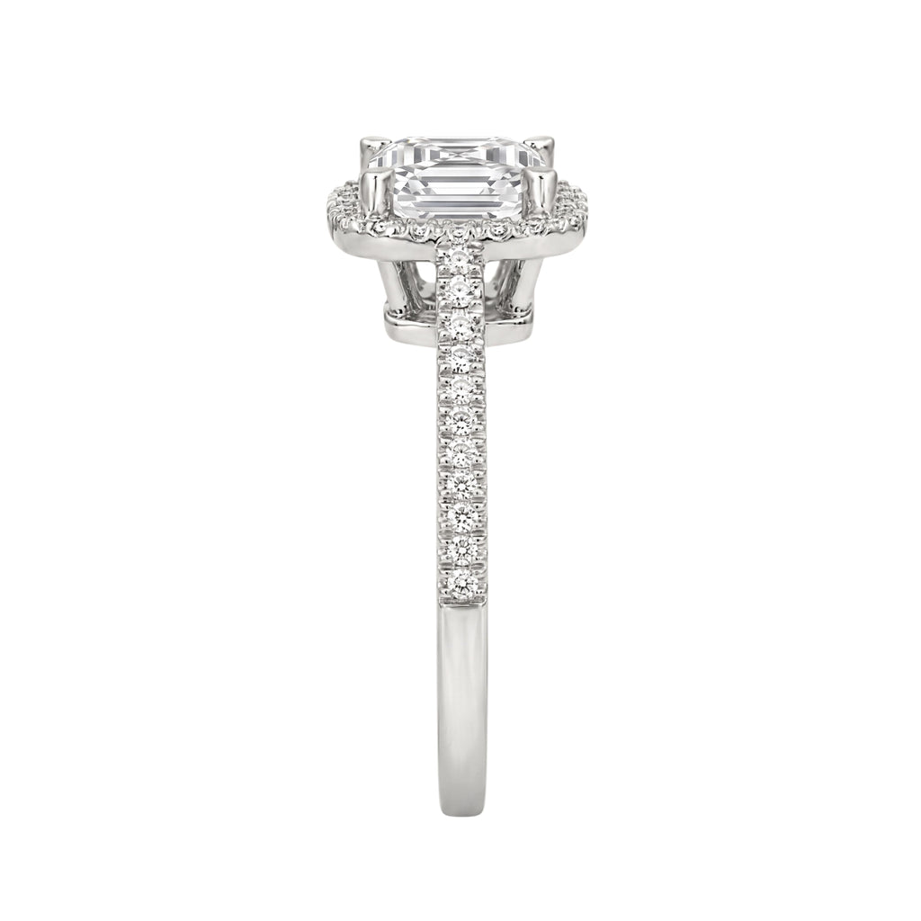 Halo Engagement Ring