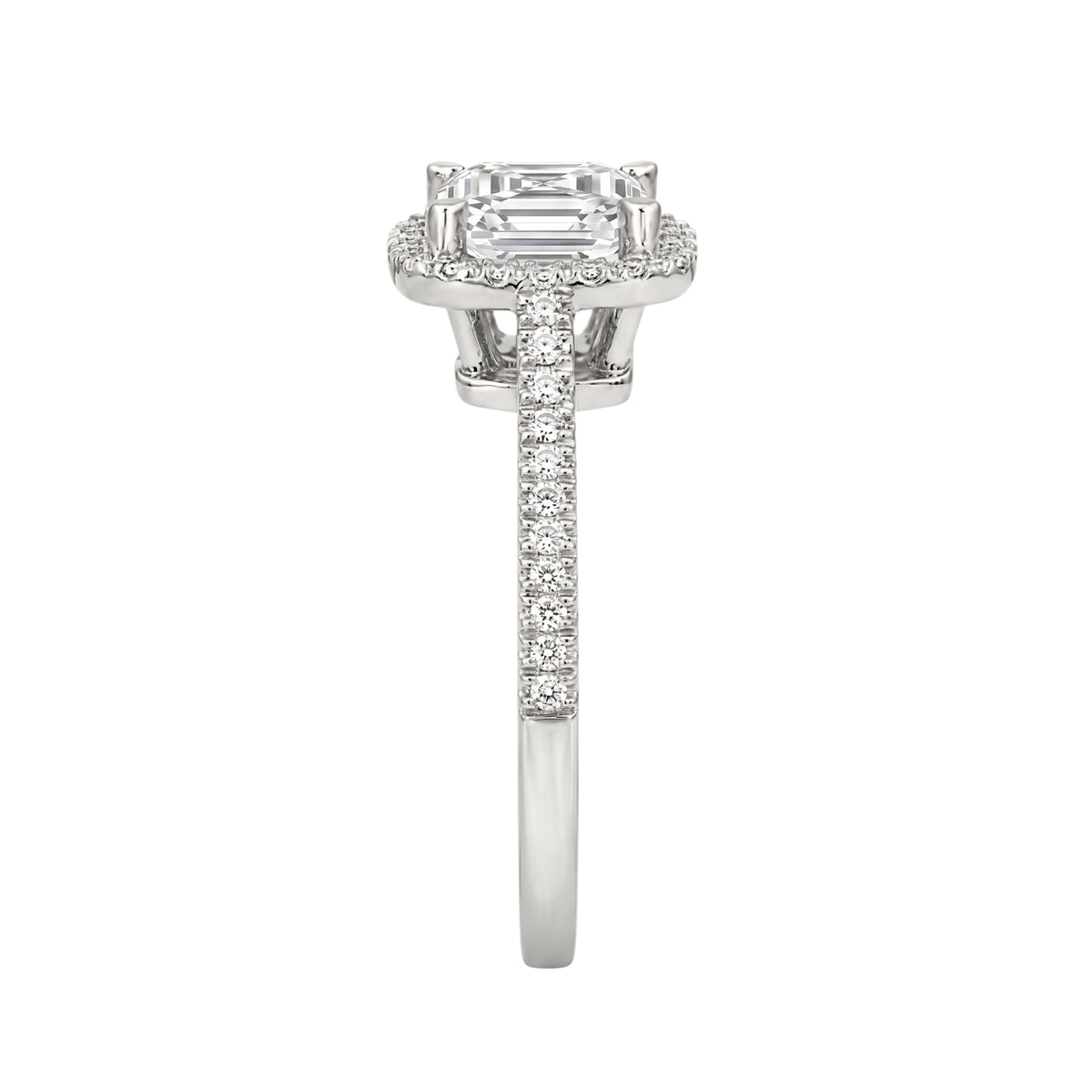 Halo Engagement Ring