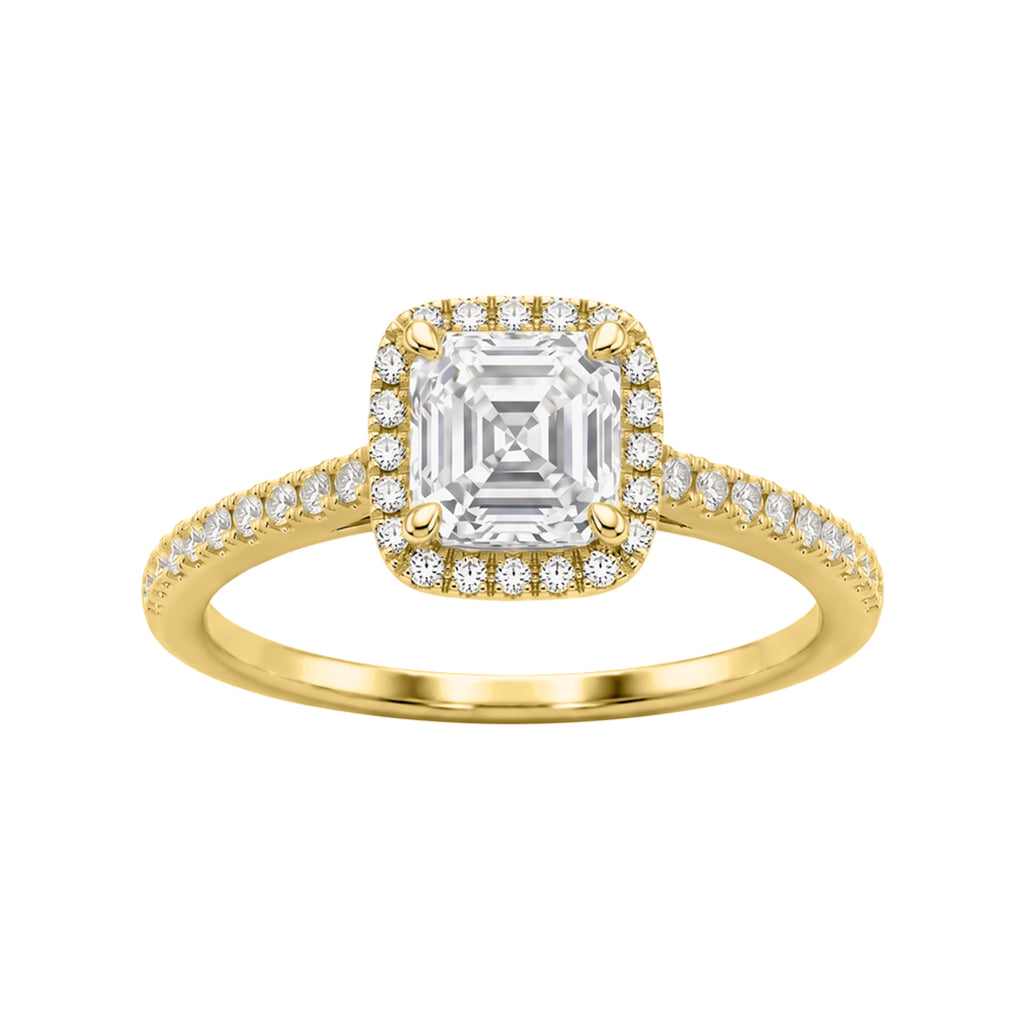 Halo Engagement Ring