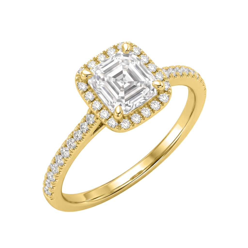 Halo Engagement Ring