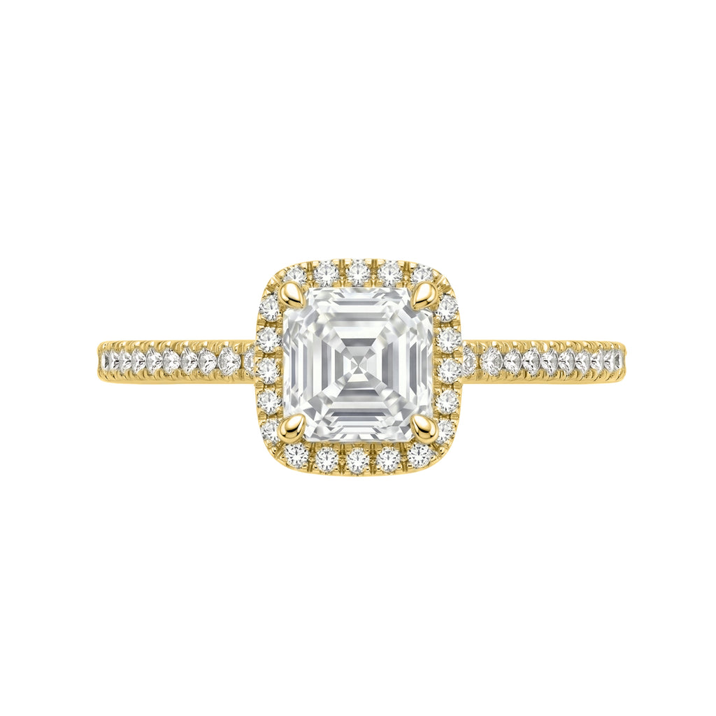 Halo Engagement Ring