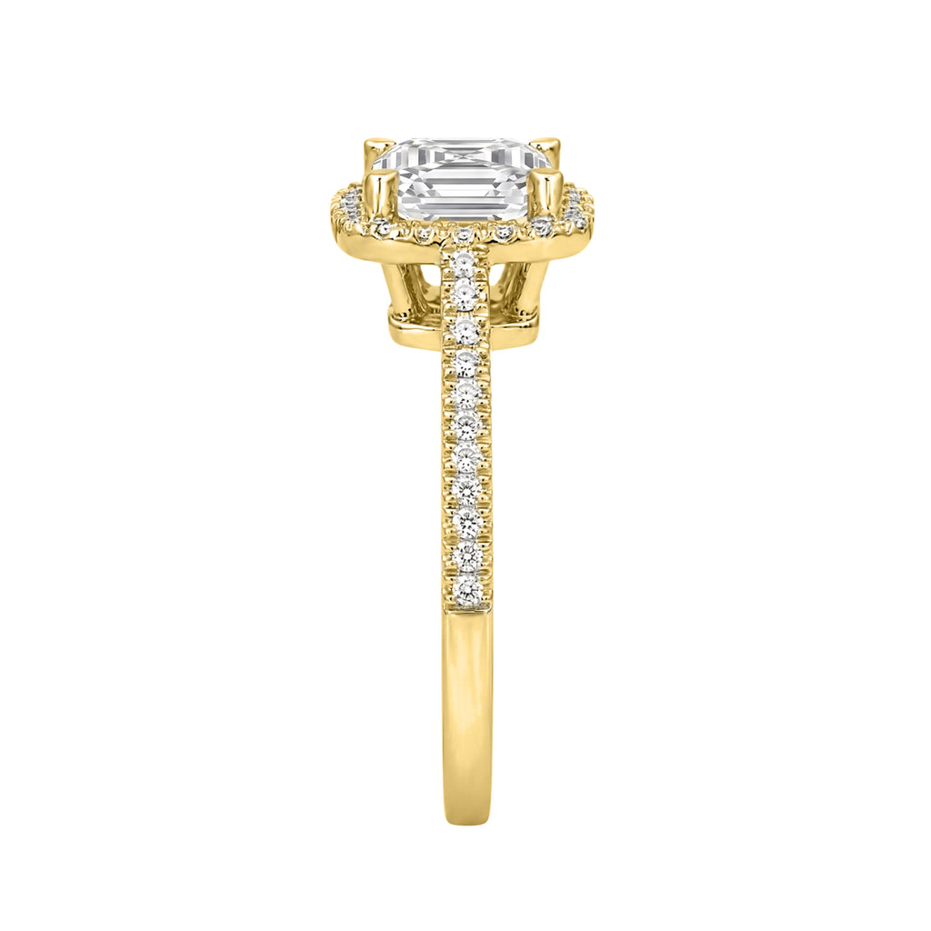 Halo Engagement Ring