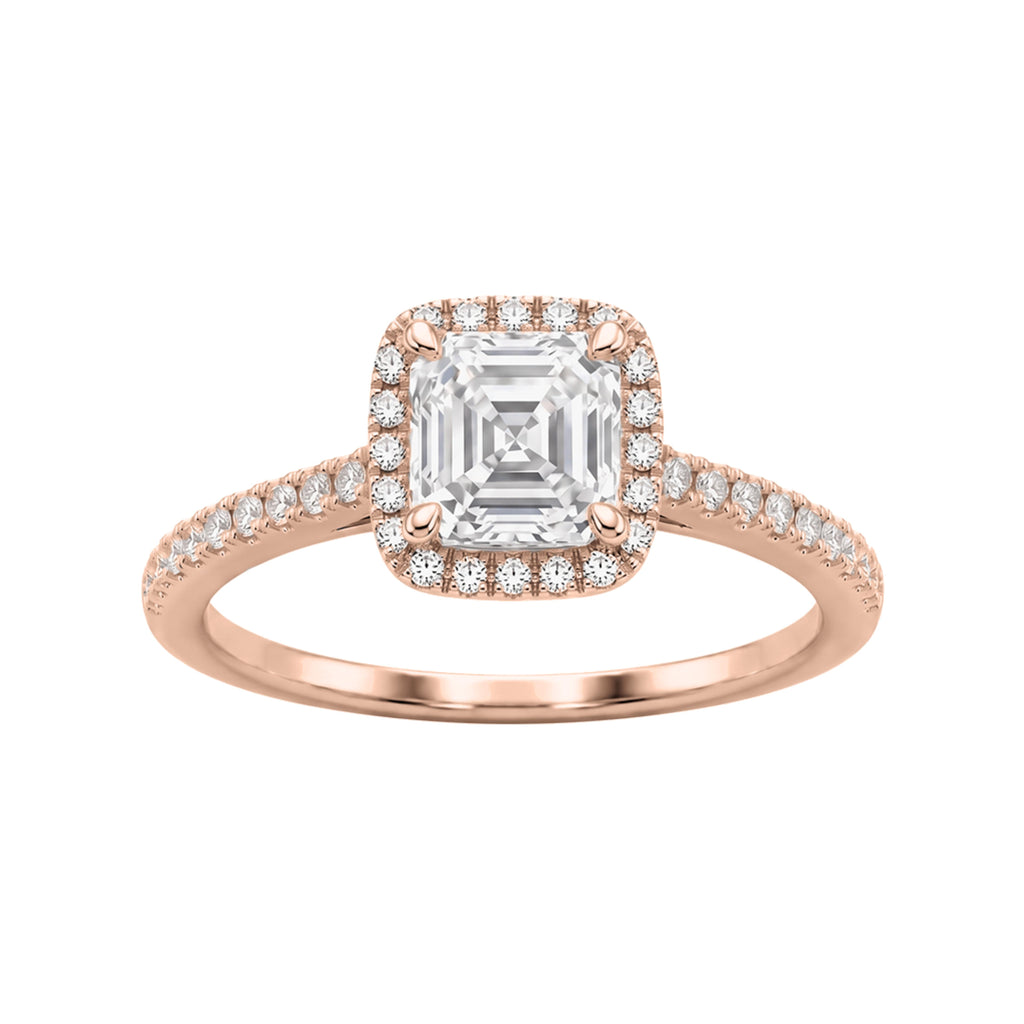 Halo Engagement Ring