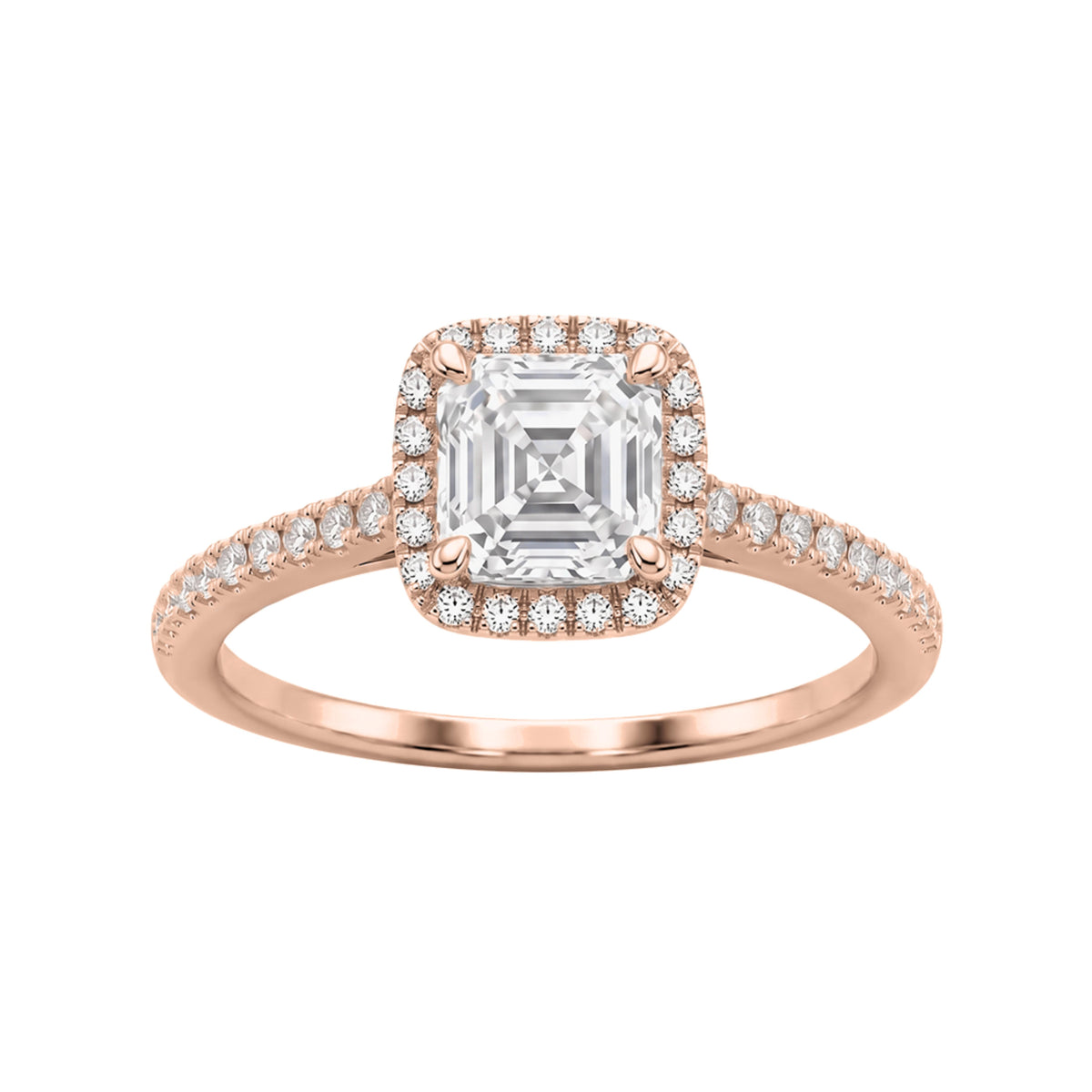 Halo Engagement Ring