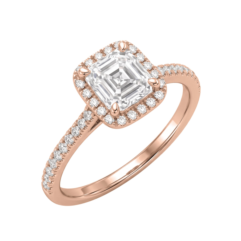 Halo Engagement Ring