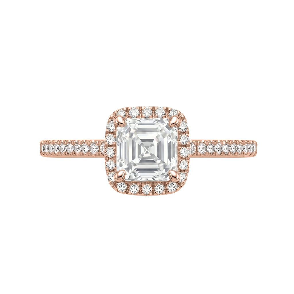 Halo Engagement Ring