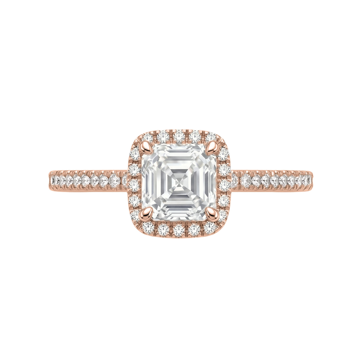 Halo Engagement Ring