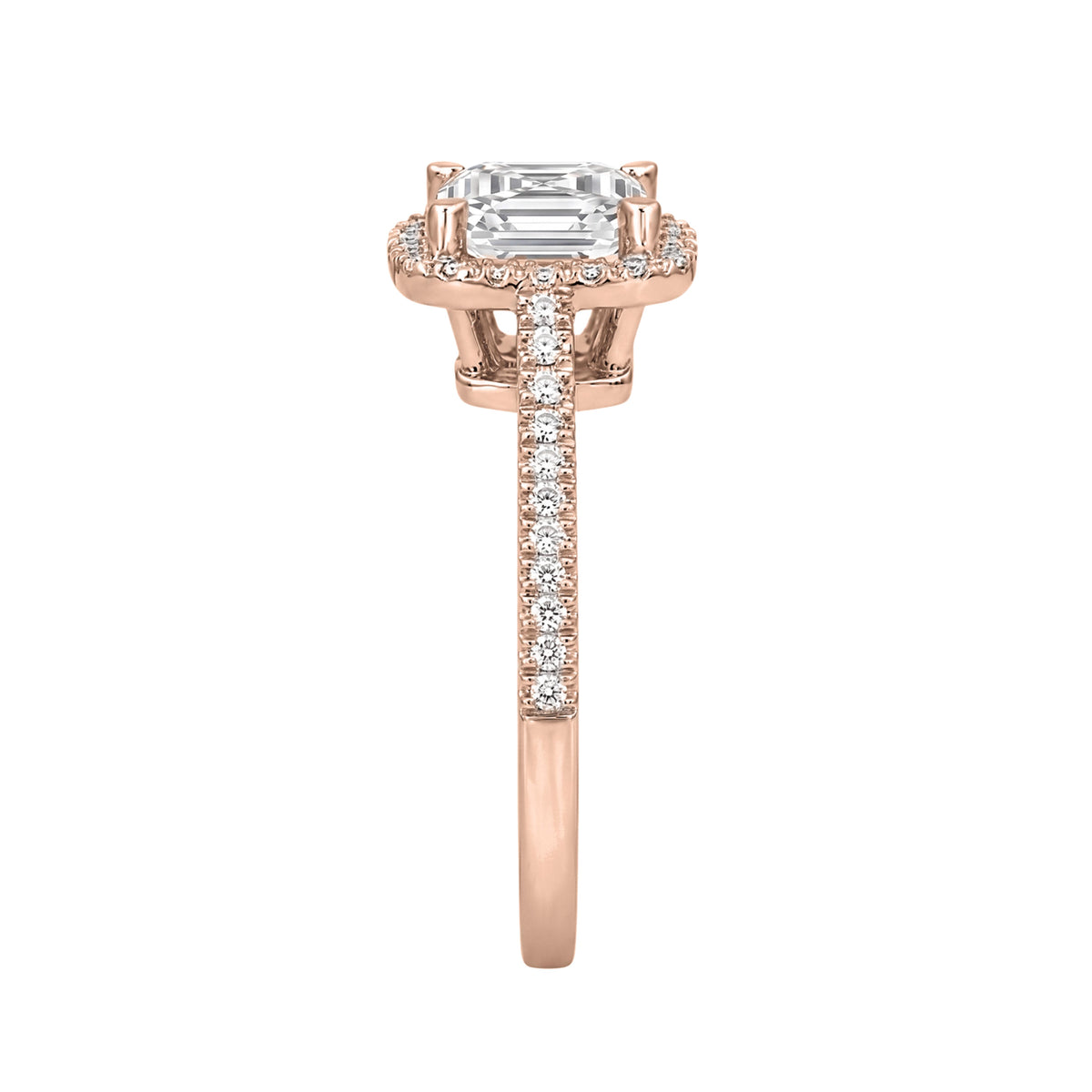 Halo Engagement Ring