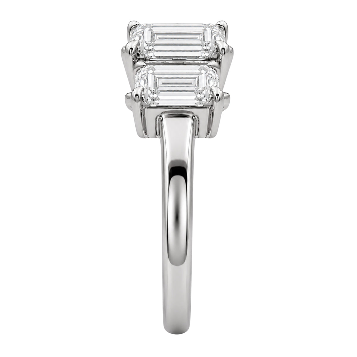 Diamonair 3 Stone Ring Set - Lab Grown Diamond 14K Gold 3 Stone Ring