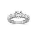 3.00 Carat T.W. Round-cut Lab Grown Diamond (F/VS+) 14K Gold Fashion Ring