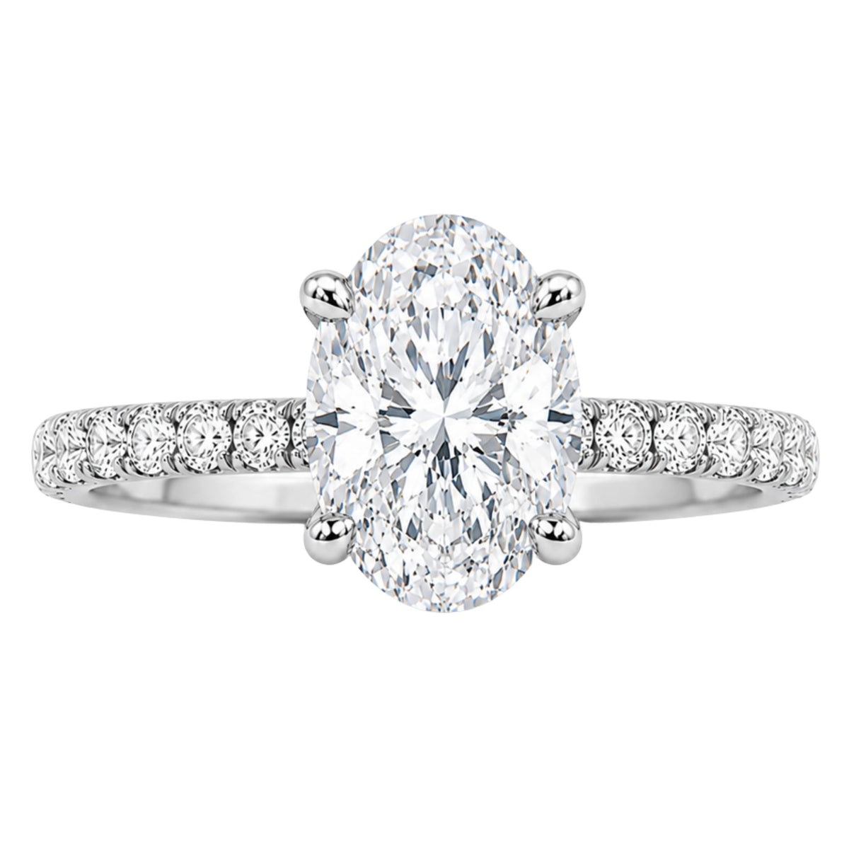 1.5-4.5 ctw Mixed Shape Solitaire Wedding Ring
