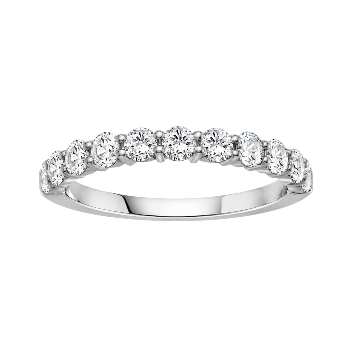 0.5-3 ctw Round Eleven-Stone Engagement Ring