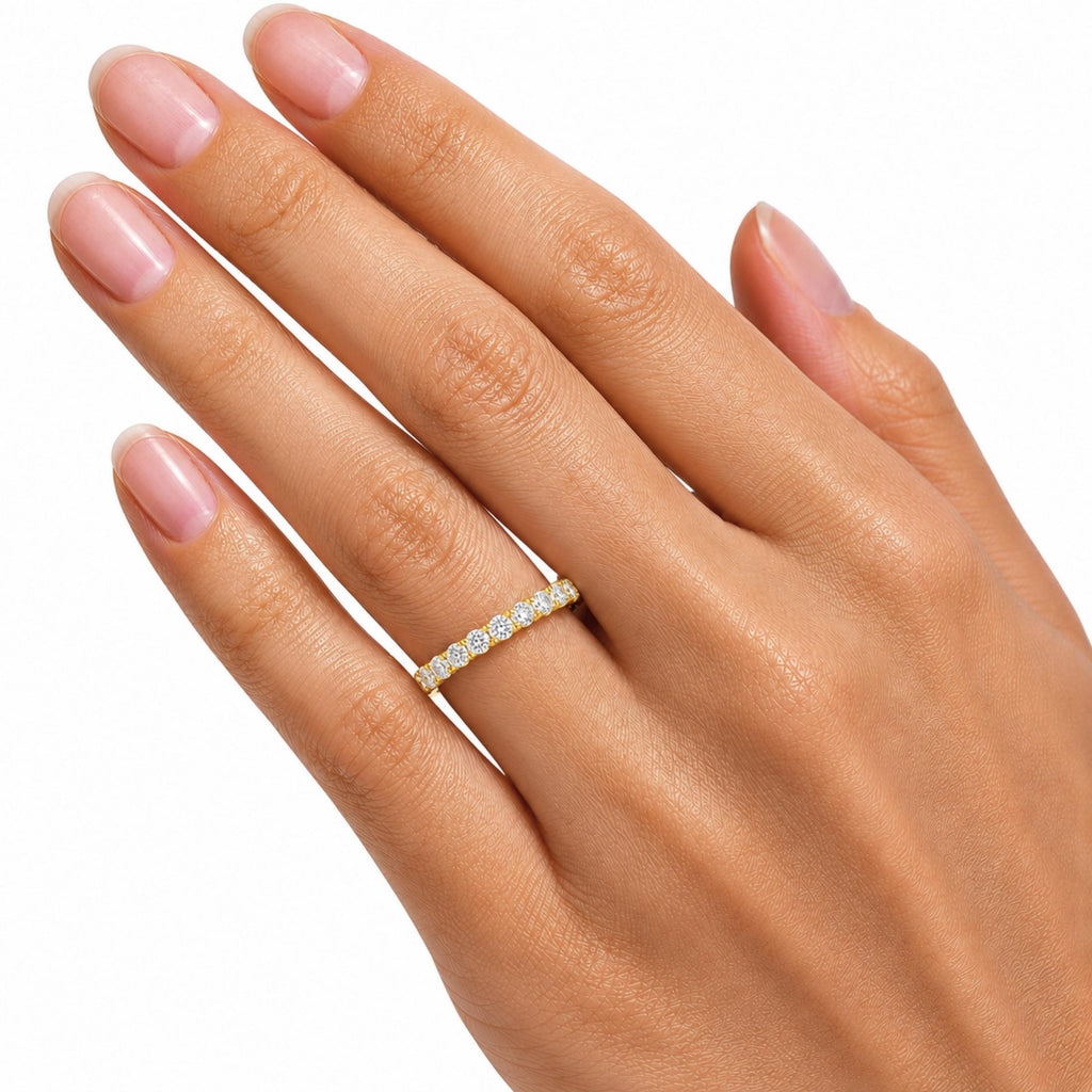 Diamonair 11 Stone Ring set - Lab Grown Diamond 14K Gold 11 Stone Ring