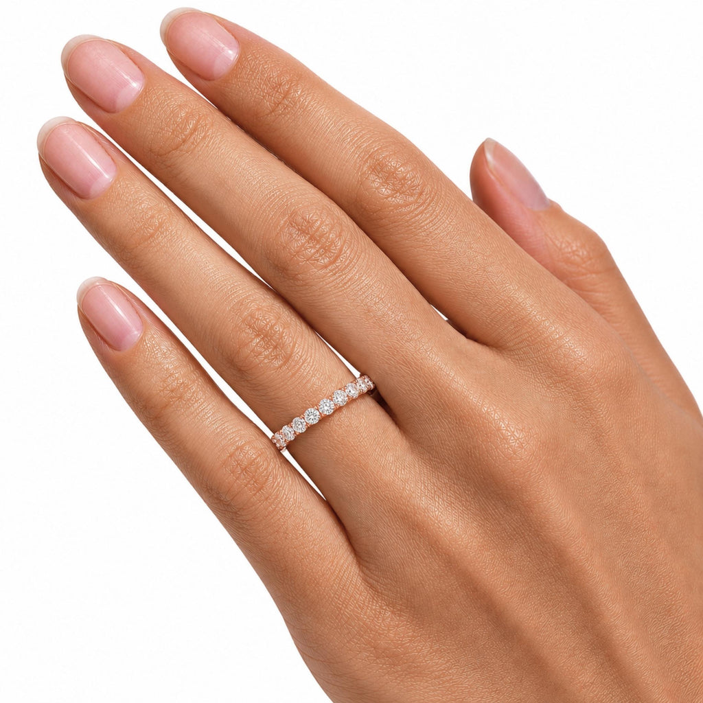 Diamonair 11 Stone Ring set - Lab Grown Diamond 14K Gold 11 Stone Ring