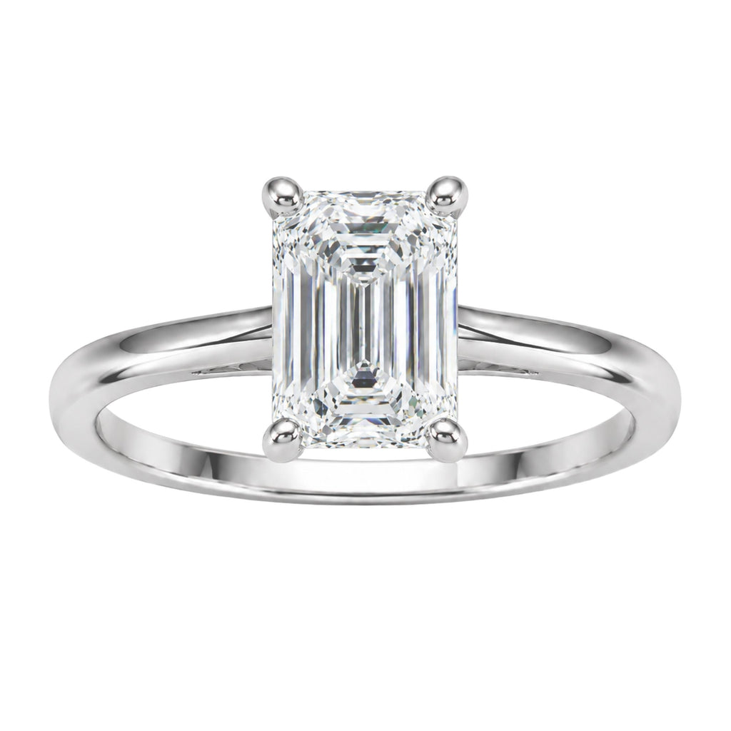Diamonair Solitaire Ring Builder - Lab Grown Diamond 14K Gold Engagement Ring