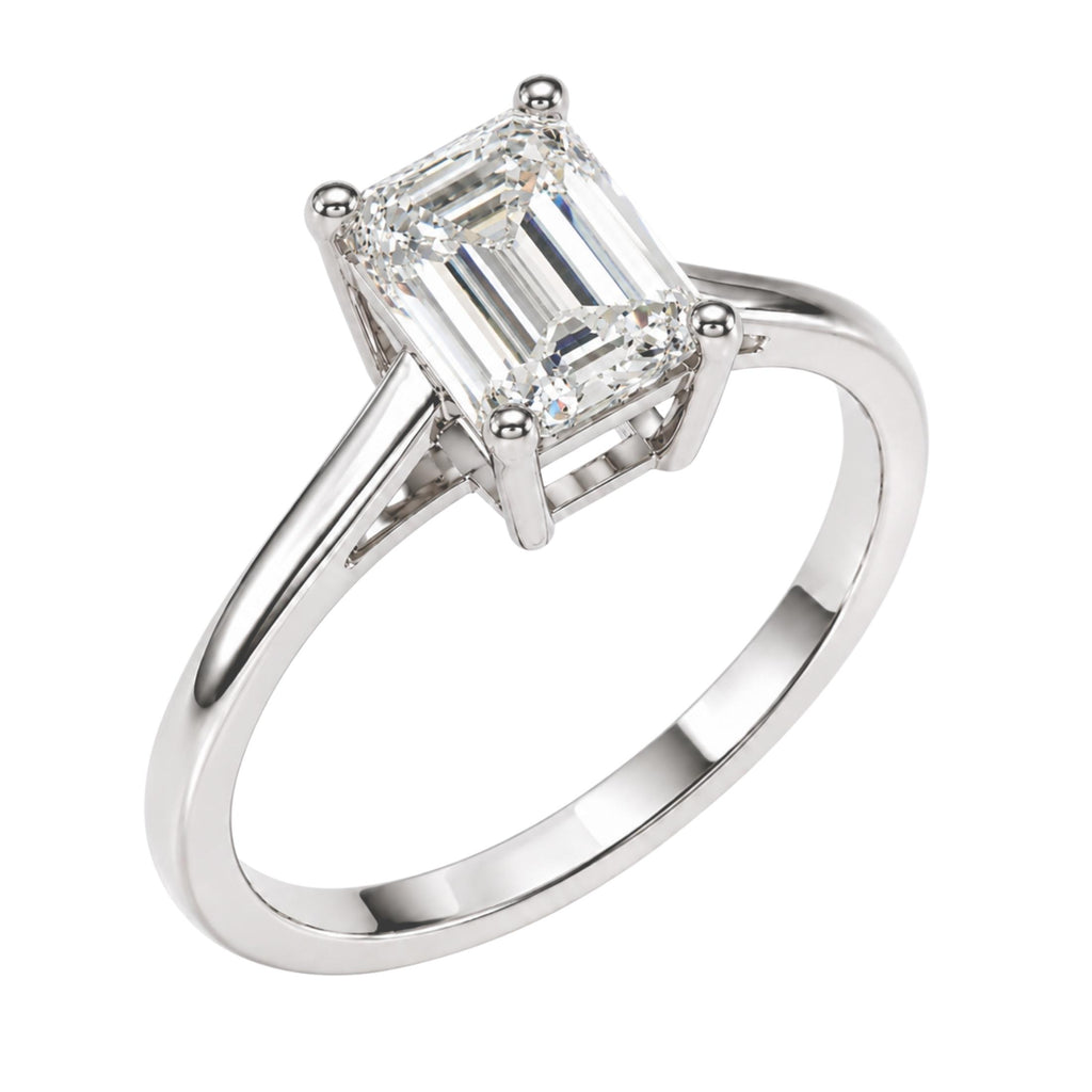 Diamonair Solitaire Ring Builder - Lab Grown Diamond 14K Gold Engagement Ring