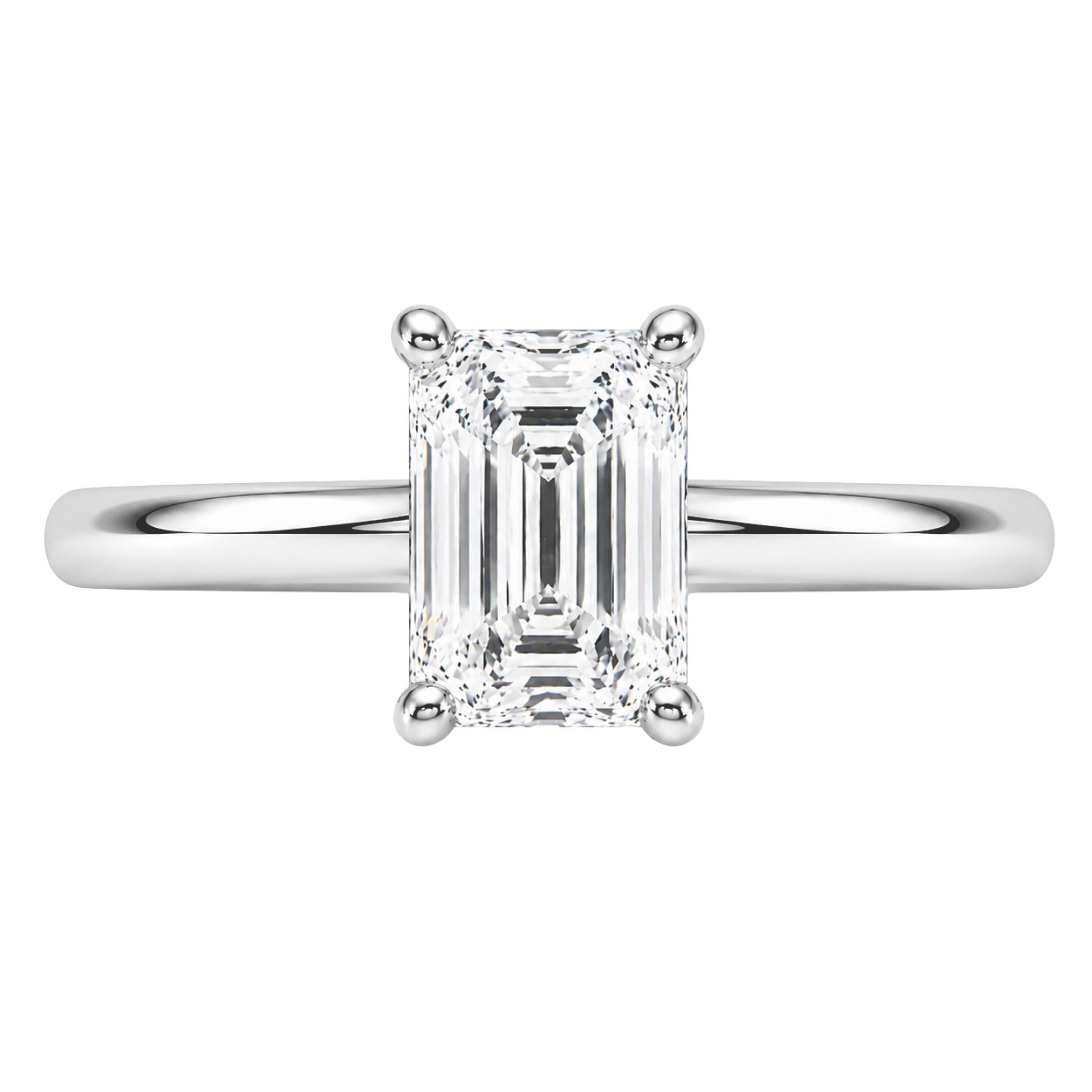 Diamonair Solitaire Ring Builder - Lab Grown Diamond 14K Gold Engagement Ring