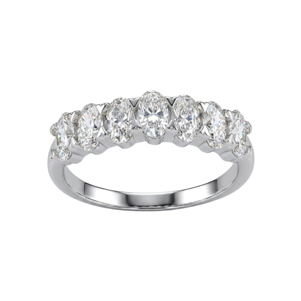 Diamonair 7 Stone Ring set - Lab Grown Diamond 14K Gold 7 Stone Ring