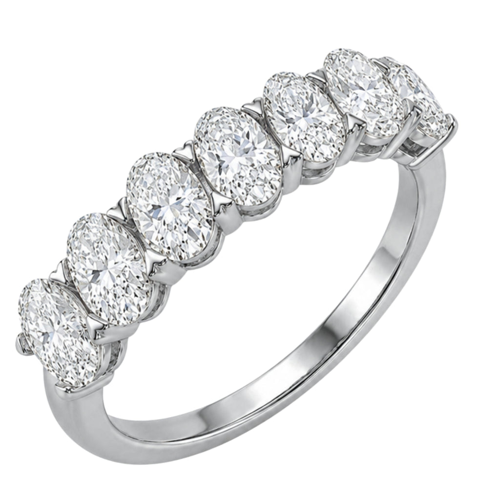 Diamonair 7 Stone Ring set - Lab Grown Diamond 14K Gold 7 Stone Ring