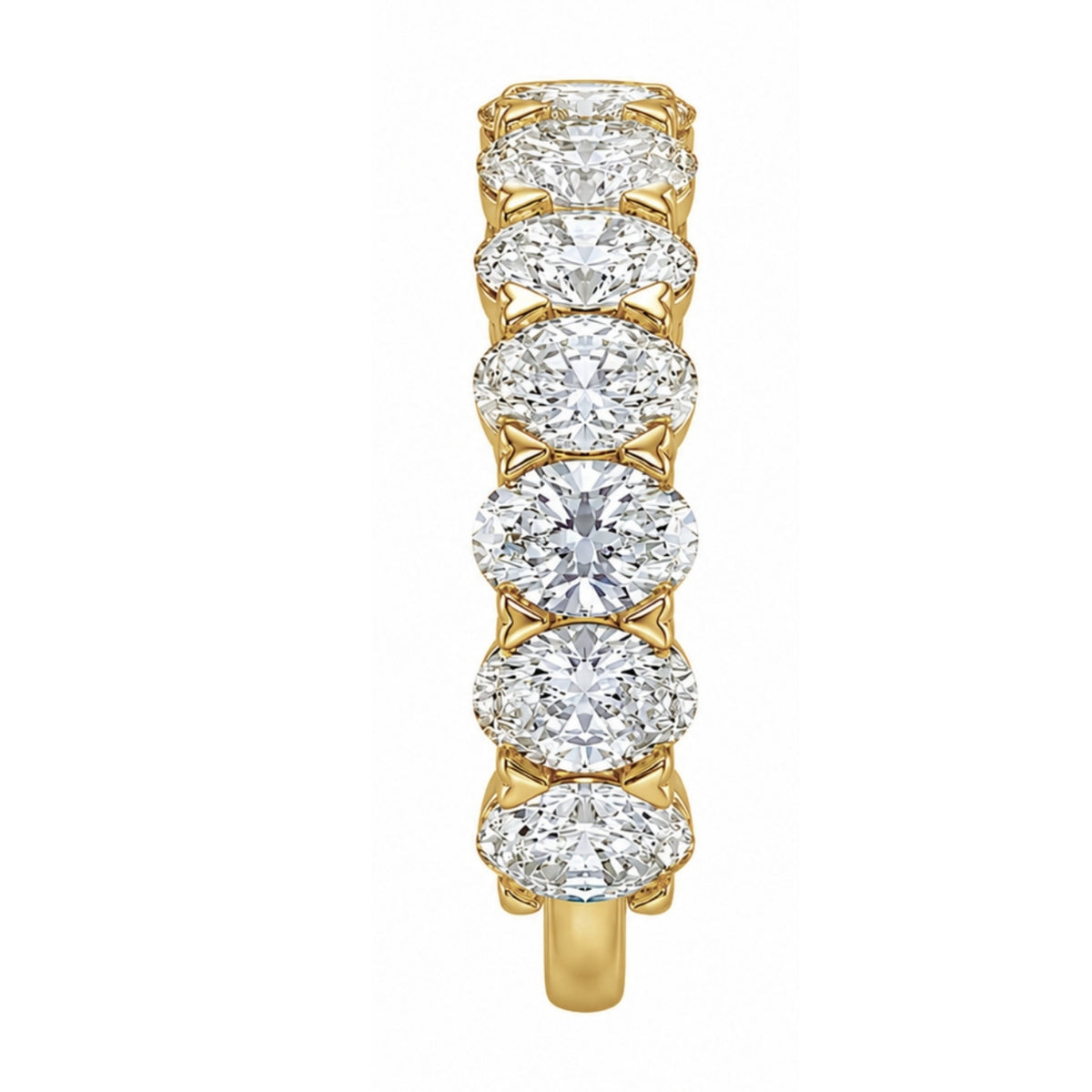 Diamonair 7 Stone Ring set - Lab Grown Diamond 14K Gold 7 Stone Ring