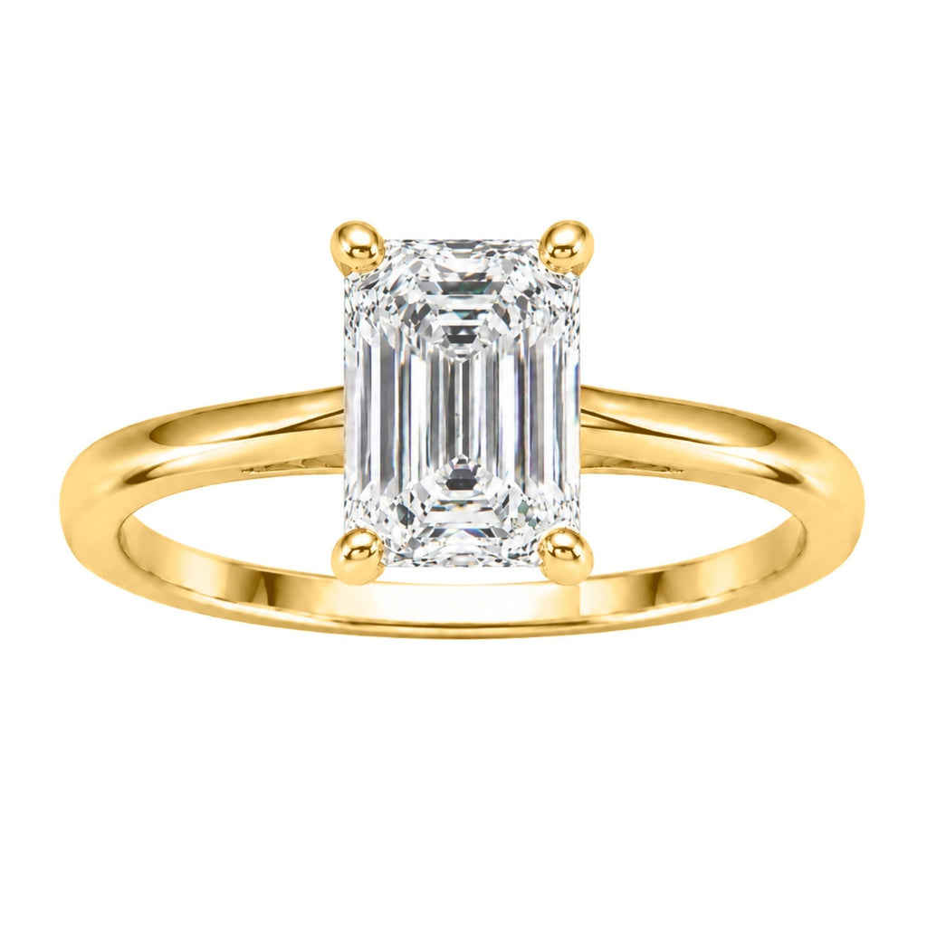 Diamonair Solitaire Ring Builder - Lab Grown Diamond 14K Gold Engagement Ring