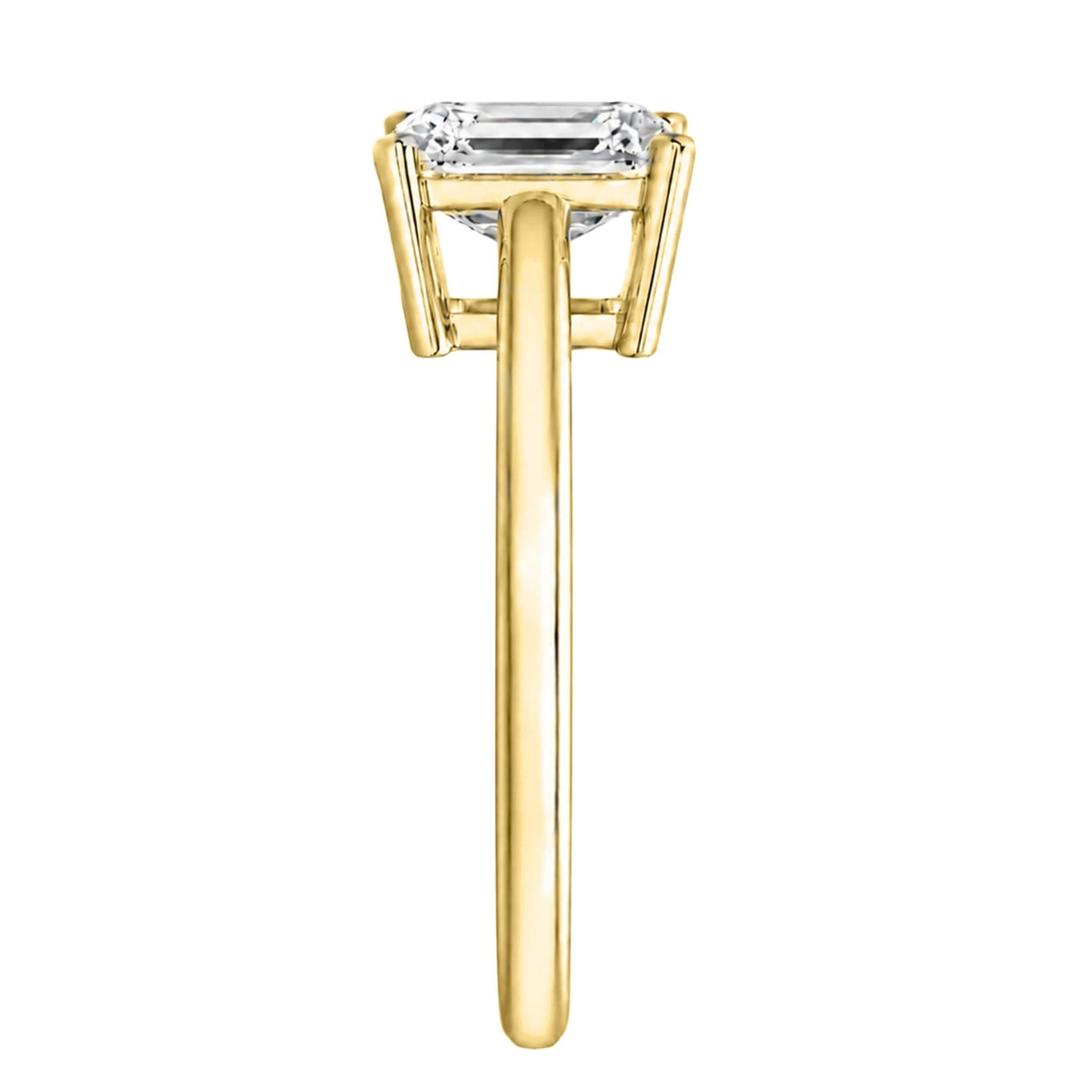 Diamonair Solitaire Ring Builder - Lab Grown Diamond 14K Gold Engagement Ring