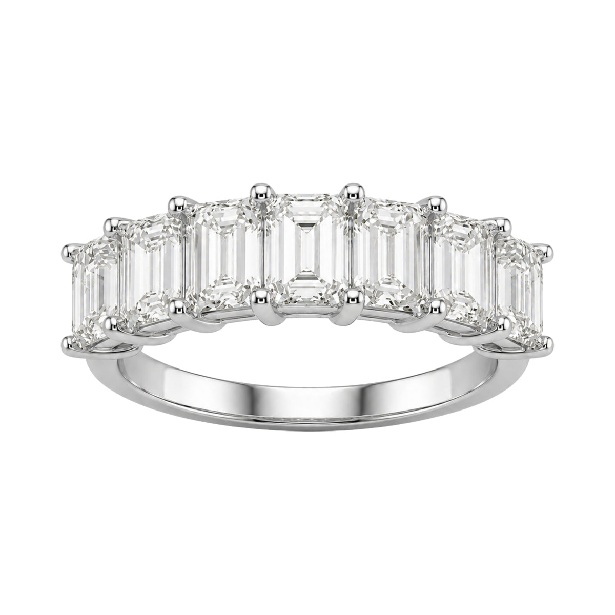 2-5 ctw Mixed Shape Seven-Stone Engagement Ring