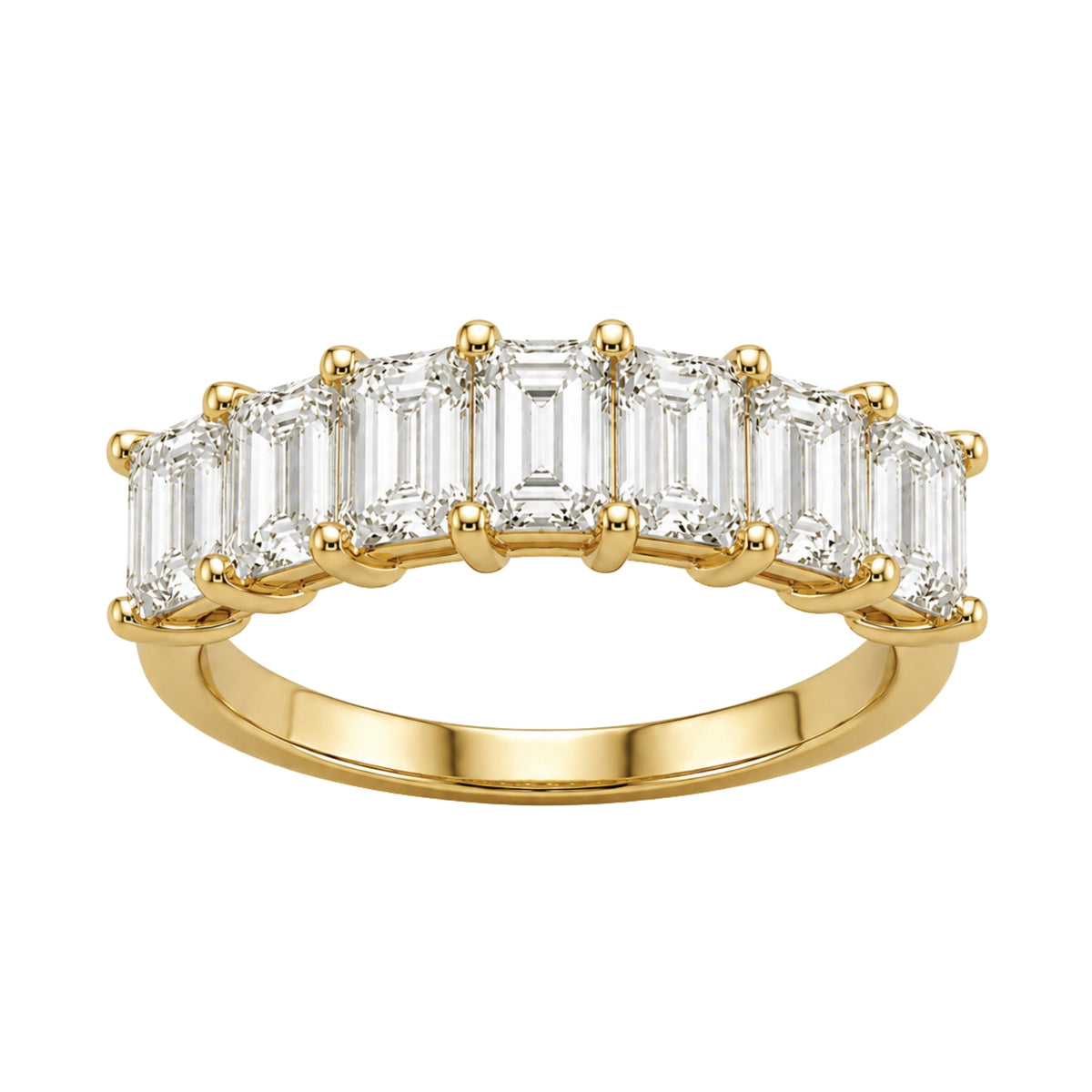 Diamonair 7 Stone Ring set - Lab Grown Diamond 14K Gold 7 Stone Ring