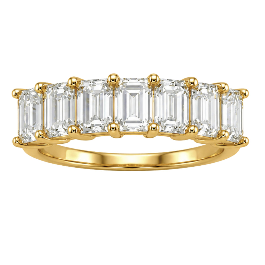 Diamonair 7 Stone Ring set - Lab Grown Diamond 14K Gold 7 Stone Ring