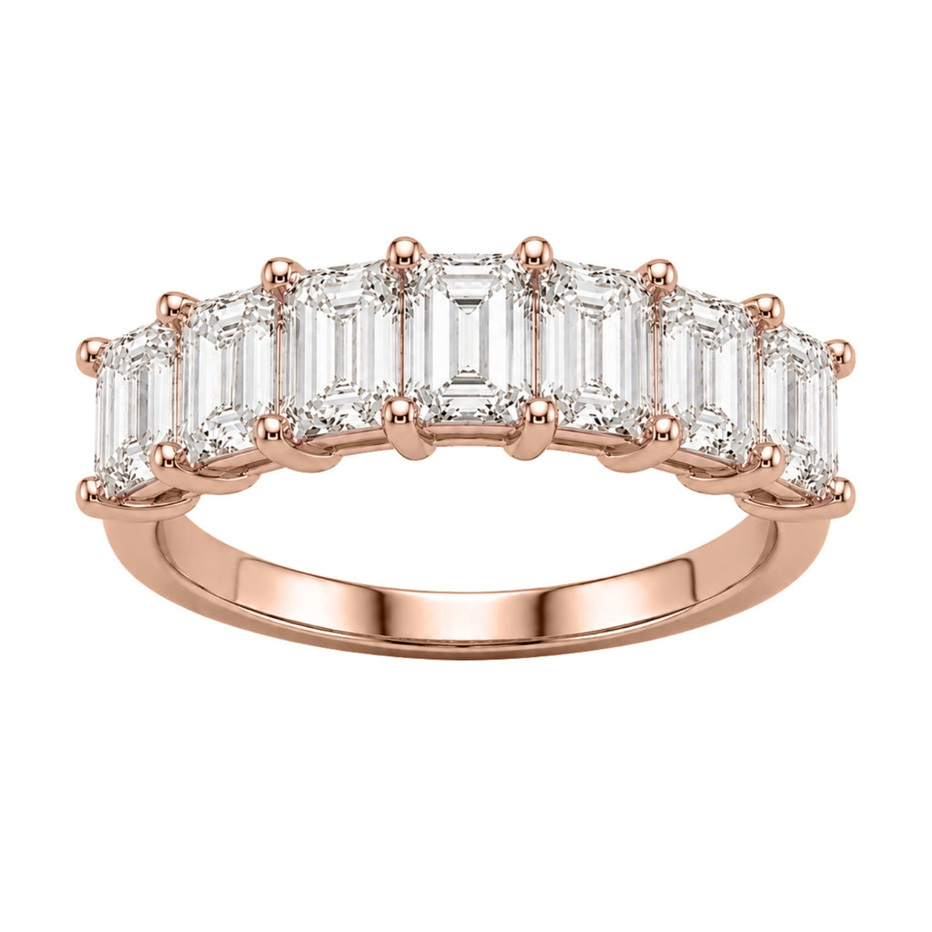 Diamonair 7 Stone Ring set - Lab Grown Diamond 14K Gold 7 Stone Ring