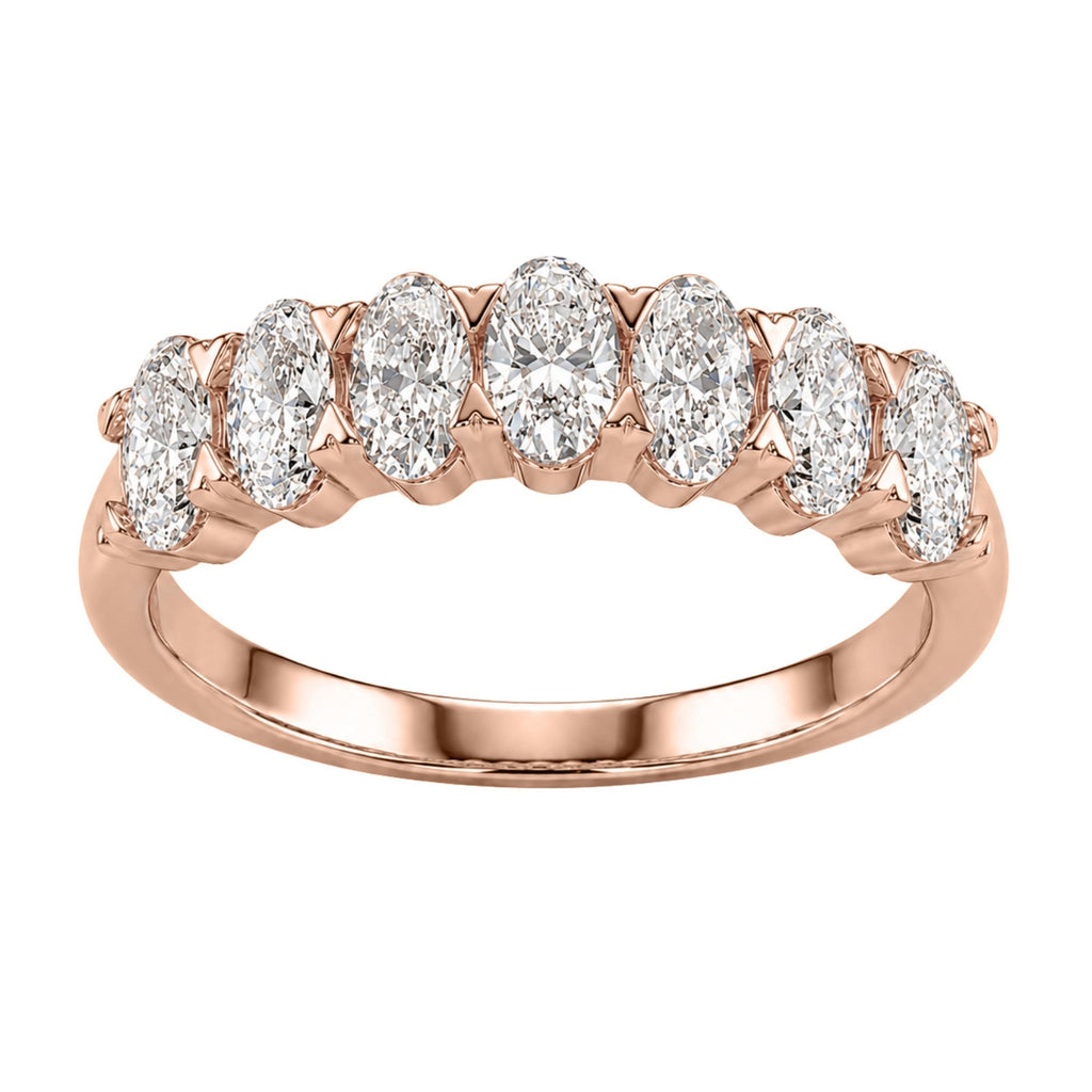 Diamonair 7 Stone Ring set - Lab Grown Diamond 14K Gold 7 Stone Ring