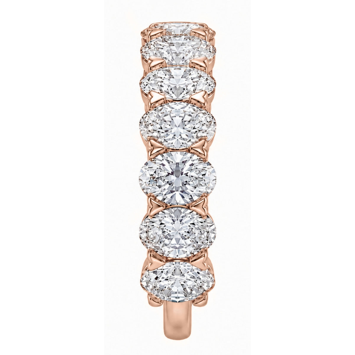 Diamonair 7 Stone Ring set - Lab Grown Diamond 14K Gold 7 Stone Ring