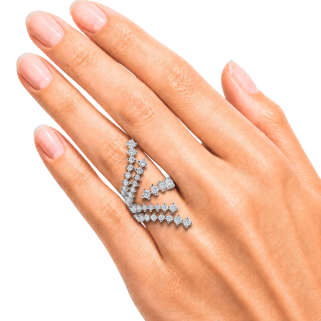 Diamonair Ring Set - Lab Grown Diamond Sterling Silver Ring