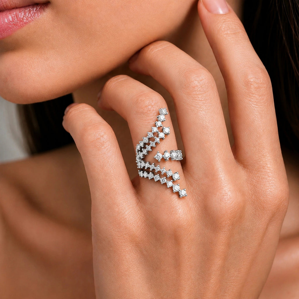 Diamonair Ring Set - Lab Grown Diamond Sterling Silver Ring