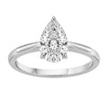 Pear Cut Solitaire Engagement Ring