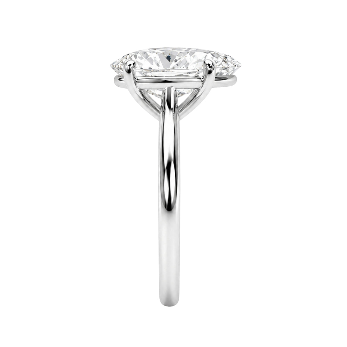 Diamonair Solitaire Ring Builder - Lab Grown Diamond 14K Gold Engagement Ring