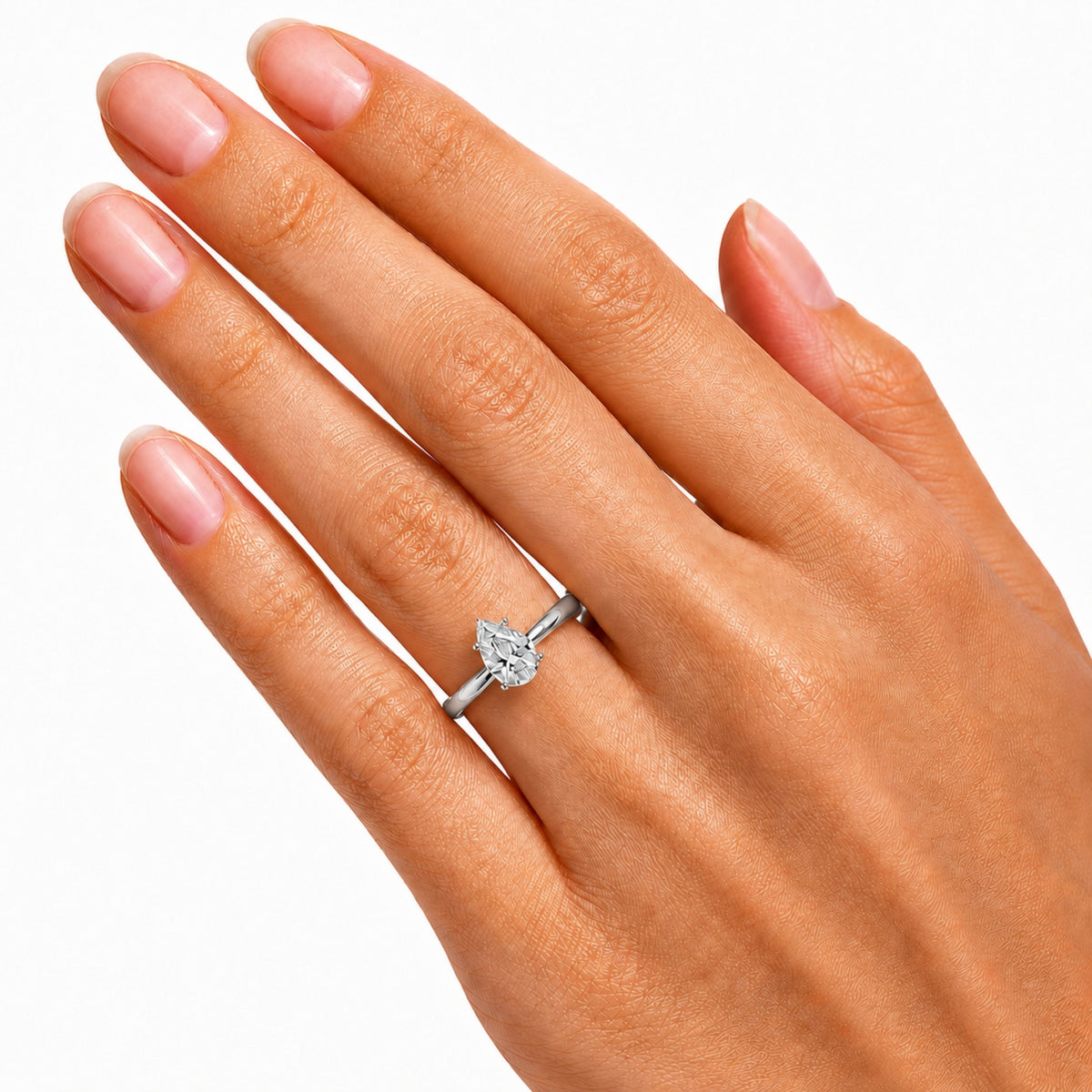 Diamonair Solitaire Ring Builder - Lab Grown Diamond 14K Gold Engagement Ring