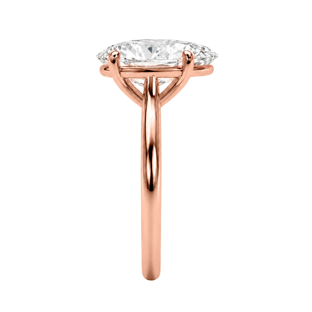 Diamonair Solitaire Ring Builder - Lab Grown Diamond 14K Gold Engagement Ring